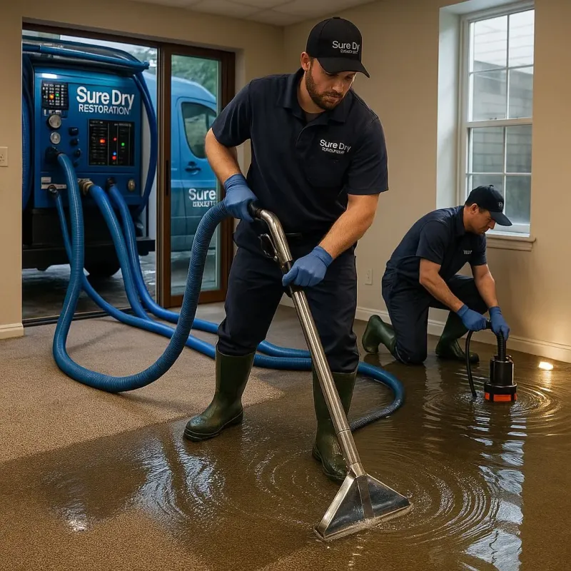 Water Extraction and Removal process in Twiggs County, GA